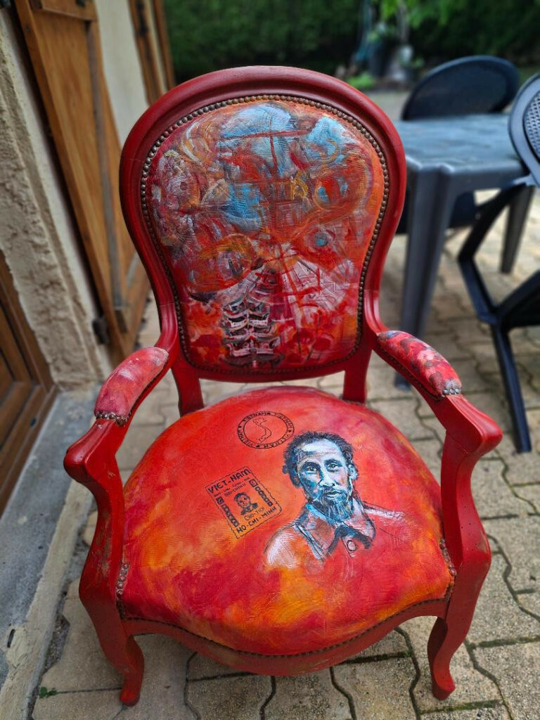 Fauteuil Hanoi à 4 mains