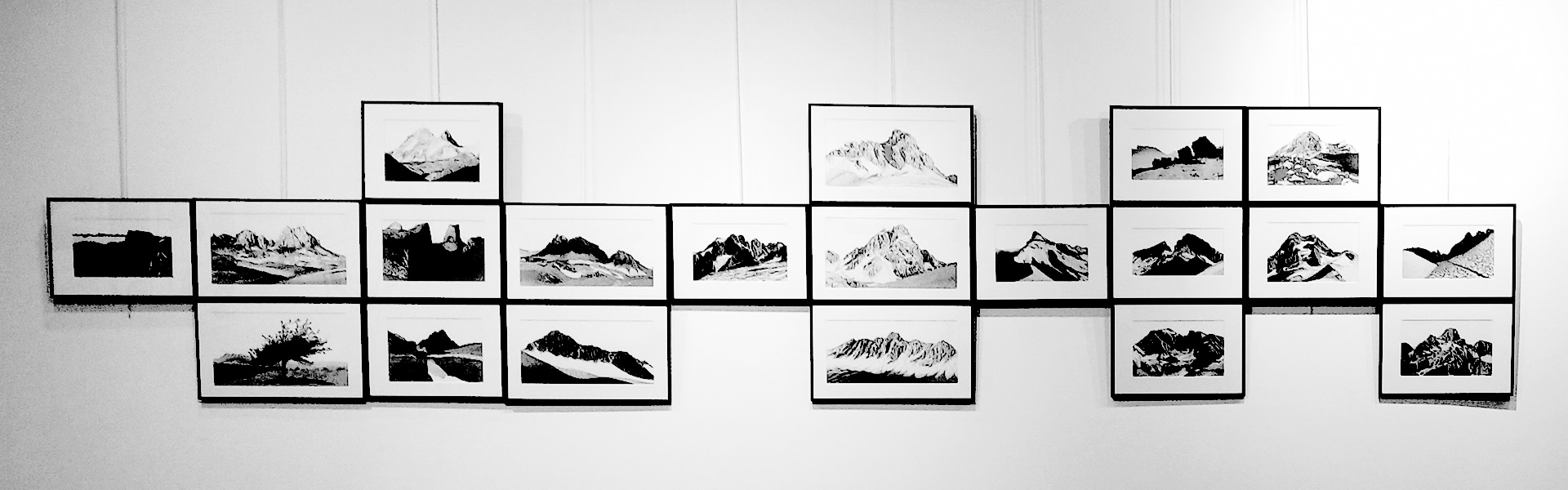 Jean-Charles Edel, dessins de montagne